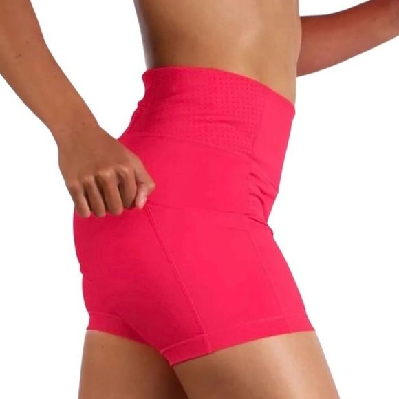 NEW, Brooks, Women's Spark 5" Short Tights, Large, Pink 🏃‍♀️‍➡️ - Picture 2 of 10